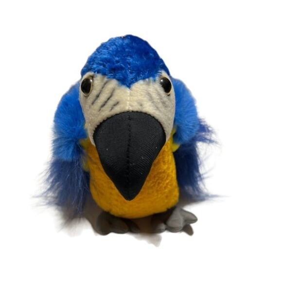 Rare World Wildlife Fund Adoption 2008 McCaw Parrot with Tags - Picture 5 of 5